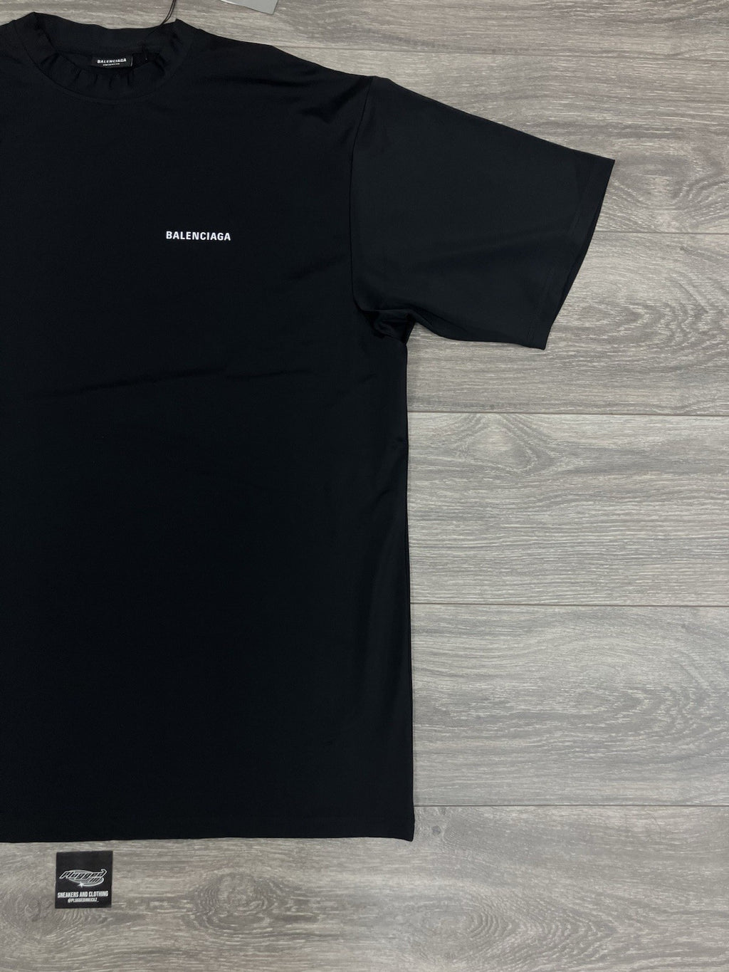 Size Medium - Balenciaga Lycra Large Fit Swim Shirt ' Black ' | BRAND NEW!