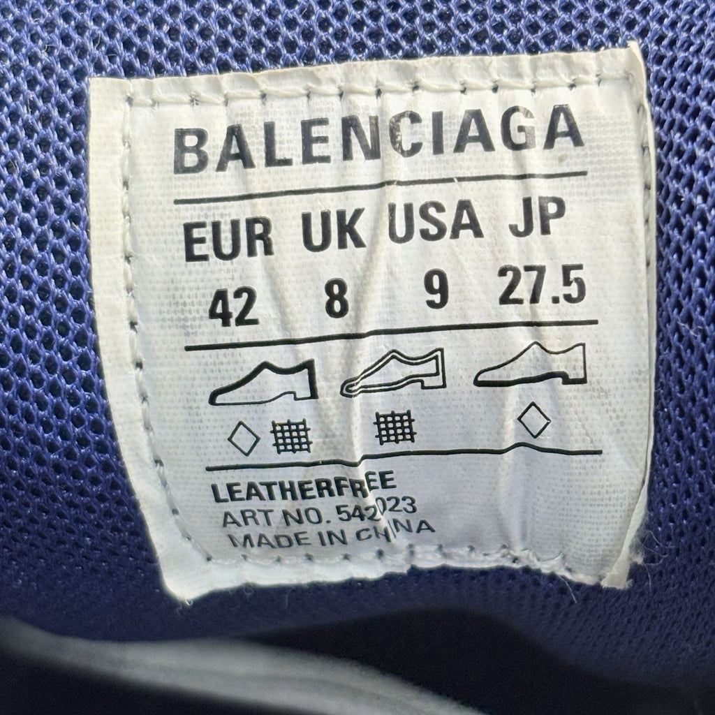 Size 42 (9 US) - Balenciaga Track ' Grey Navy Yellow ' | SUPER CLEAN!