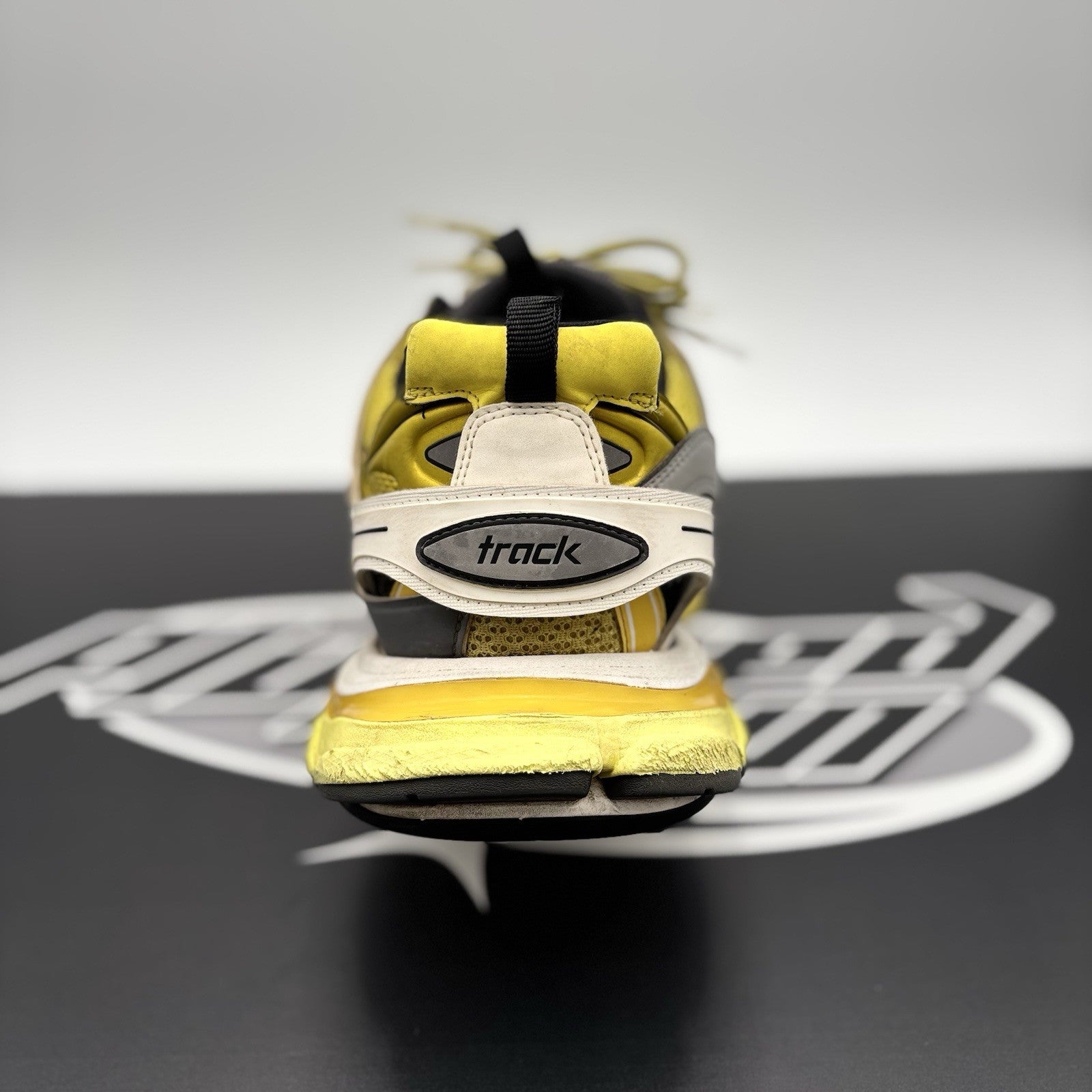 Size 45 (12 US) - Balenciaga Track ' White Yellow ' | GOOD CONDITION!