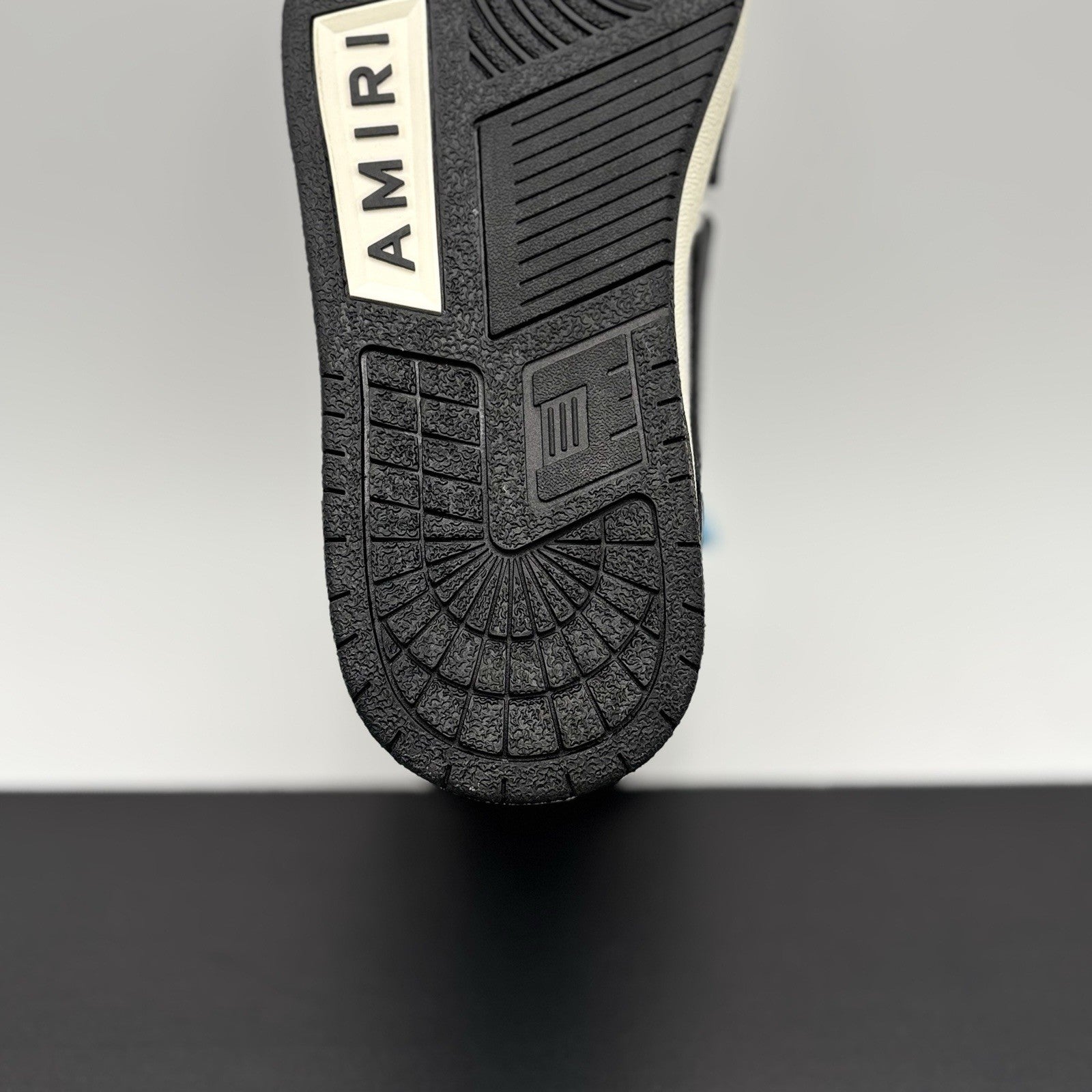 Size 42 (US 9) - Amiri Skel High Top Sneakers ' Black, White ' | NEW!