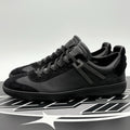 Size 10 LV (11-11.5 US) Louis Vuitton Leather Sneakers ' Black ' | GOOD COND!