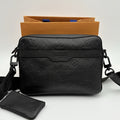 Louis Vuitton Messenger Bag Monogram Shadow ' Black ' | ONLY WORN 1-3x