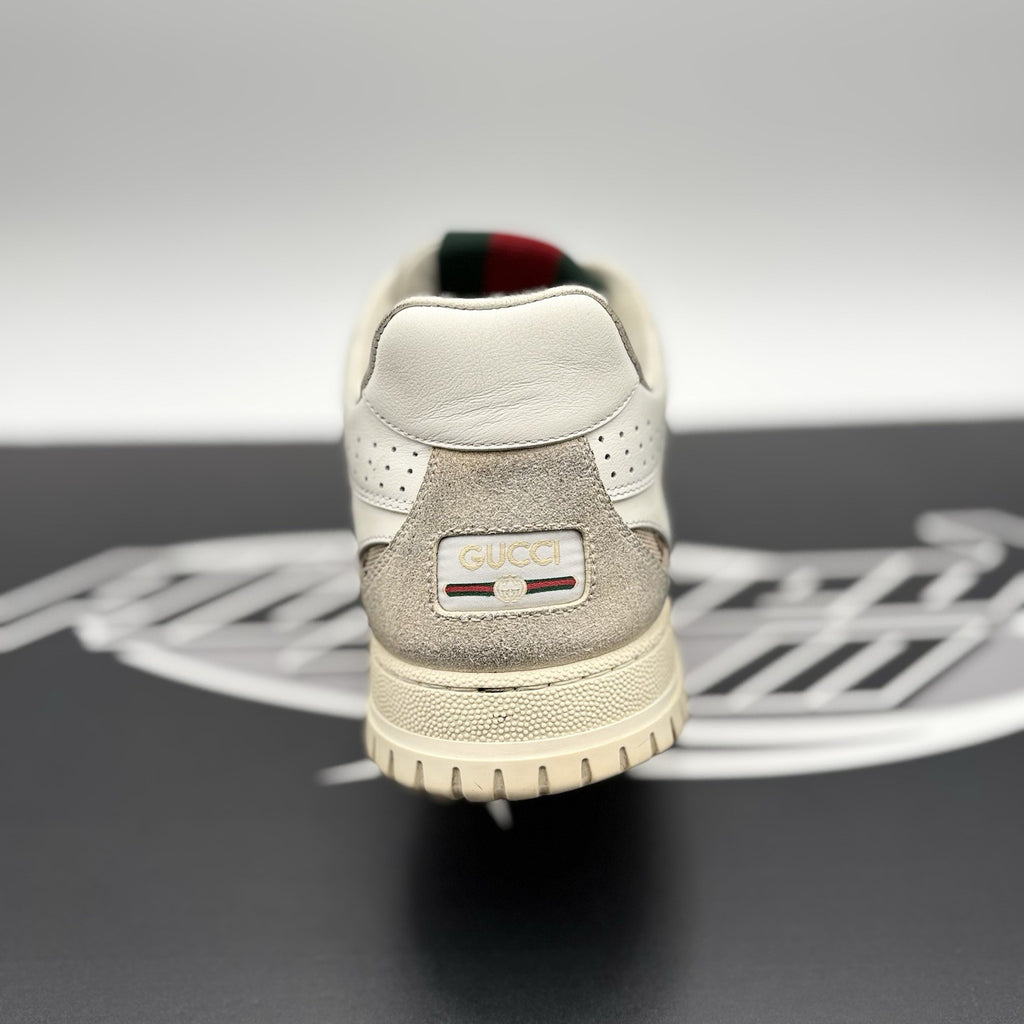 Size 11 G (12 US) - Gucci Re-Web Sneakers GG ‘ White, Beige ‘ | GOOD CONDITION!