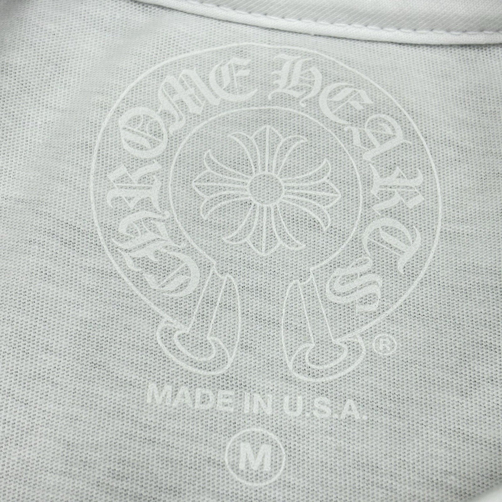Size M - Chrome Hearts Las Vegas Horseshoe Logo T-Shirt ' White ' | BRAND NEW