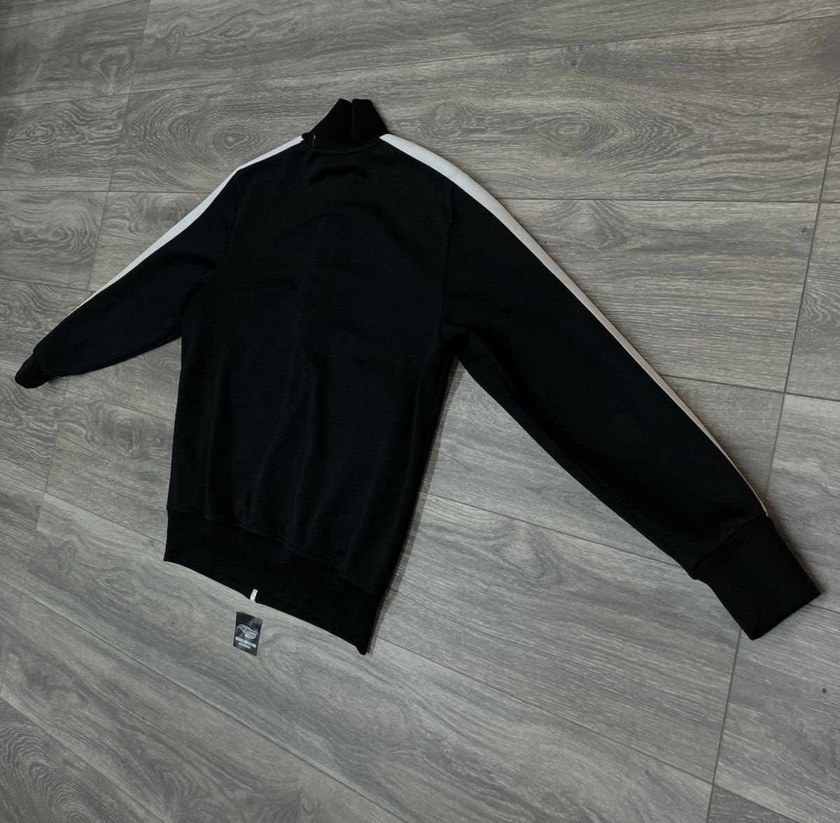 Size L - Palm Angels Classic Track Jacket ' Black White '