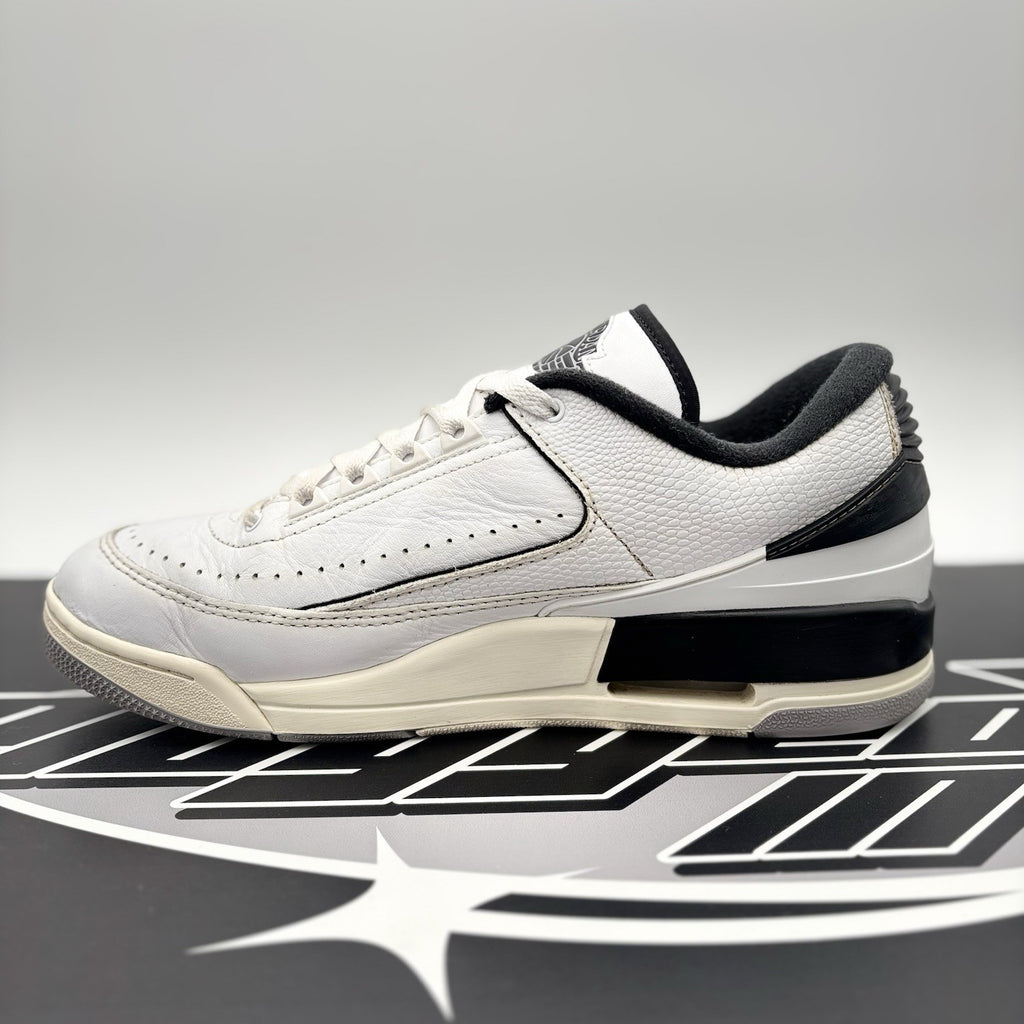 Size 11 - Air Jordan 2 Low ' White Black ' | GOOD CONDITION!