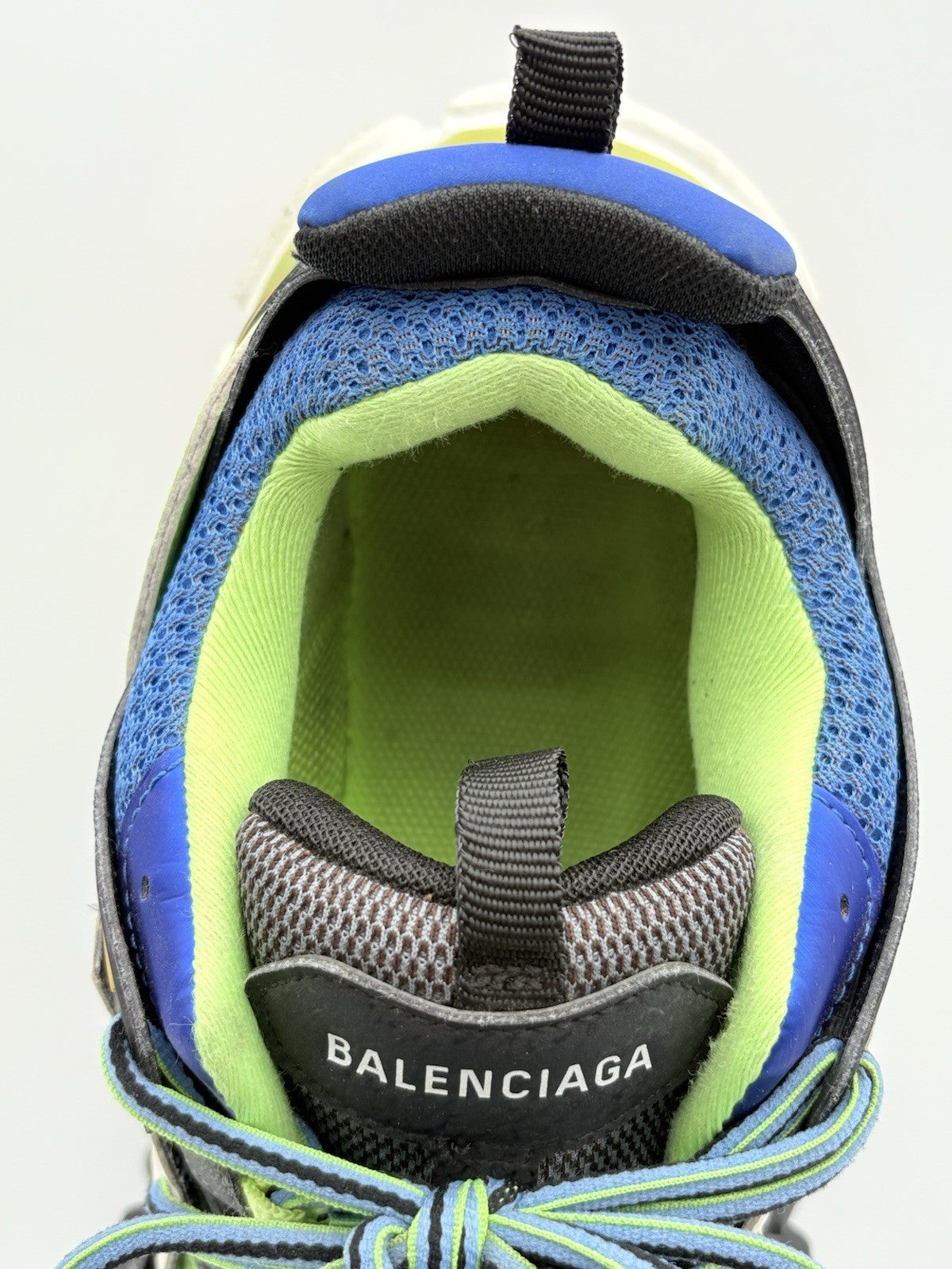 Size 43 (US 10) - Balenciaga Track ' Black Green Blue Gold ' | GOOD CONDITION