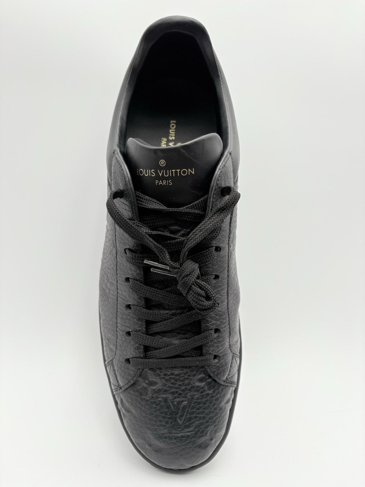 Size 9 LV (10-10.5 US) Louis Vuitton Luxembourg Monogram ' Black ' | WORN ONCE!