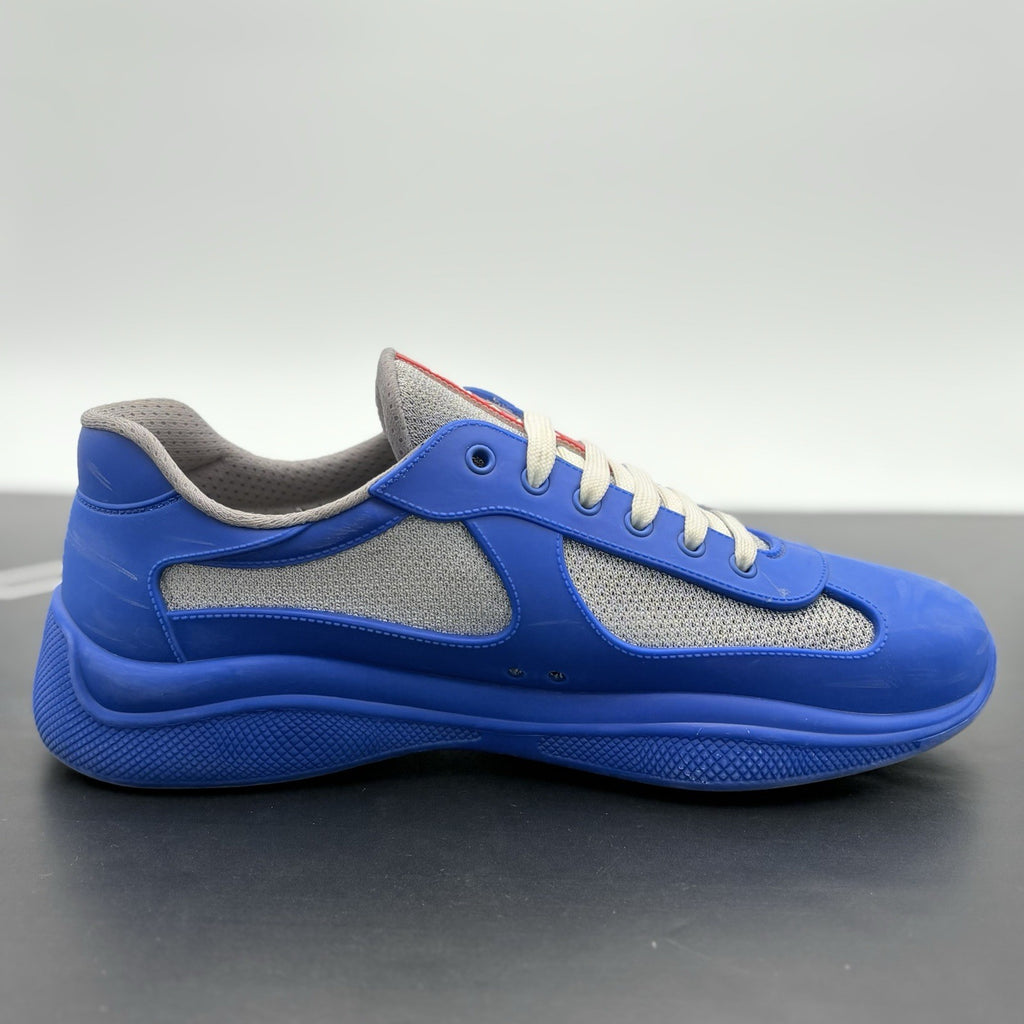 Size 44 (11 US) - Prada America's Cup Soft Rubber ' Blue ' | GREAT CONDITION!