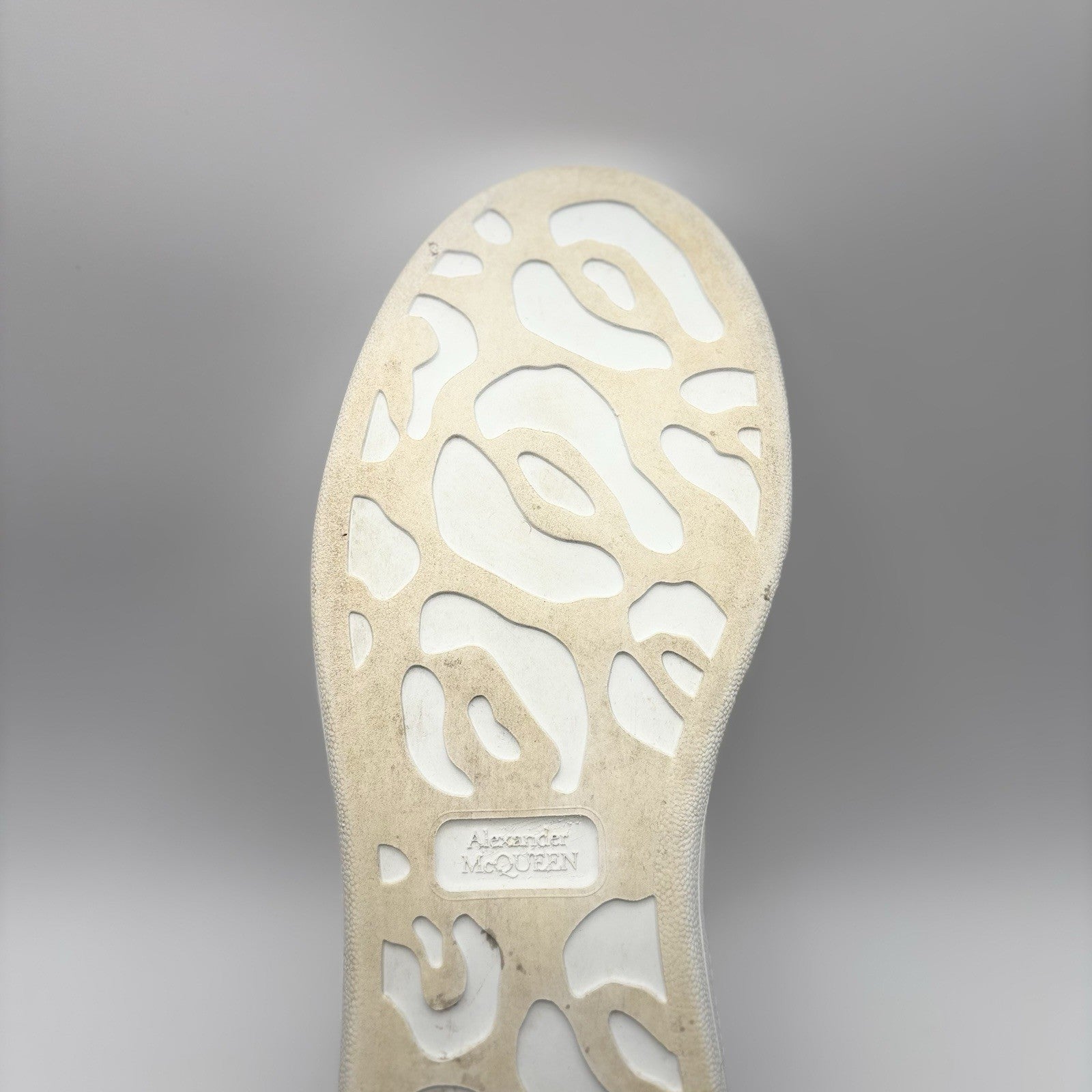 Size 46.5 (13.5 US) - Alexander McQueen ' White Black ' | GREAT CONDITION!