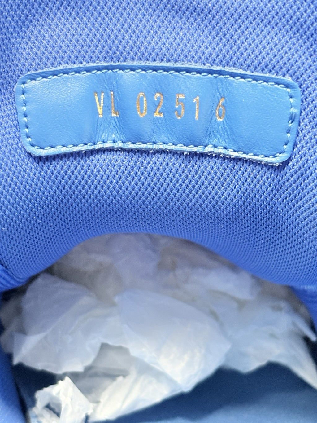 Size 6 LV (7-7.5 US) - Louis Vuitton Trainer ' Blue ' | GREAT CONDITION!