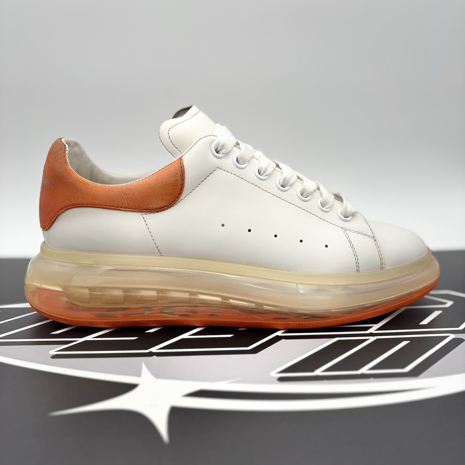 Size 43 (10 US) Alexander McQueen ' Translucent Orange ' | GREAT COND!