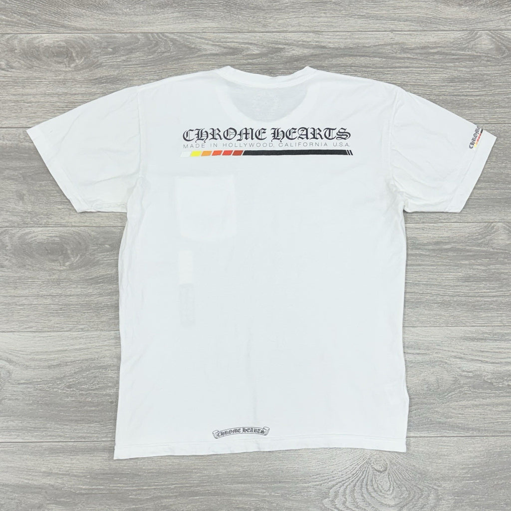 Size L - Chrome Hearts Boost T-Shirt ' White ' | GREAT CONDITION!