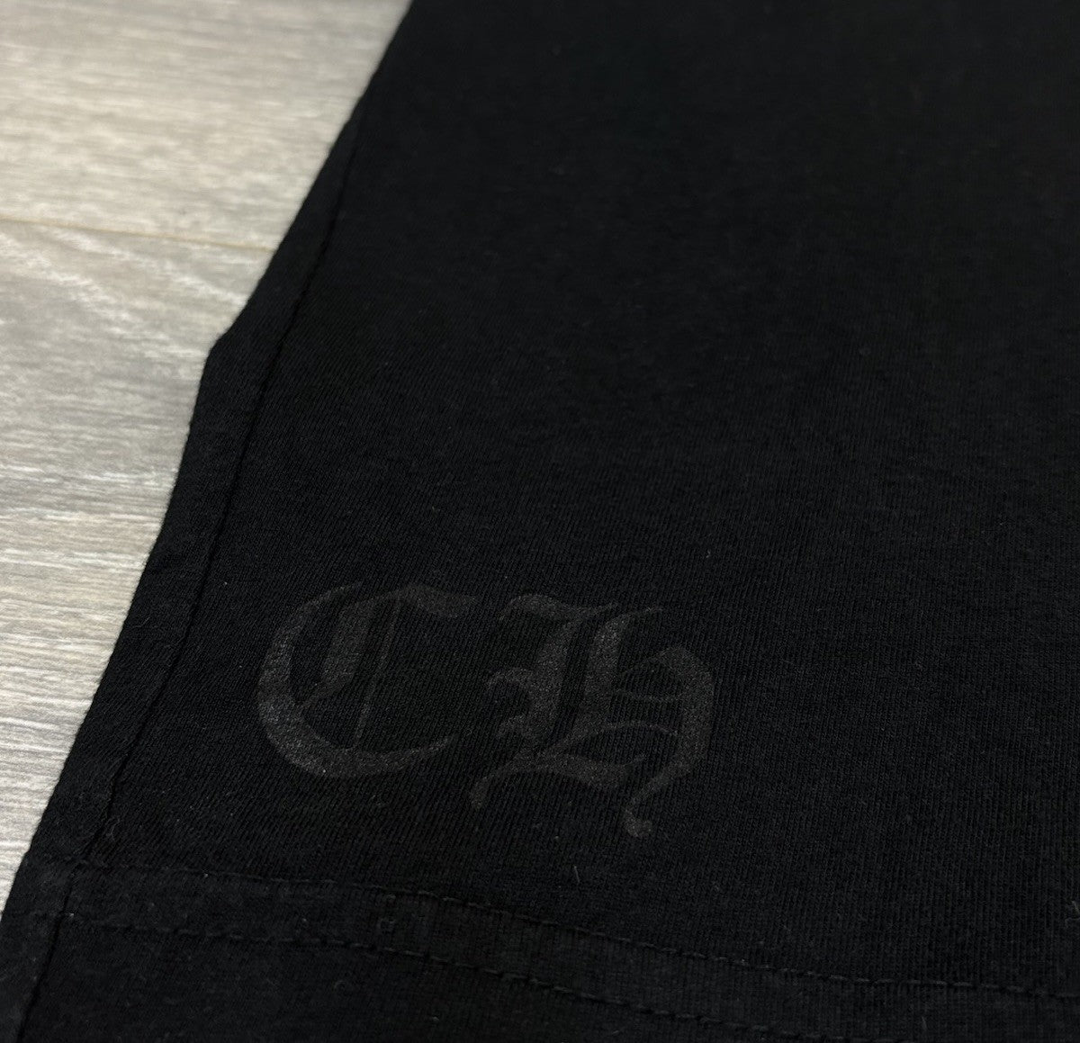 Size Medium - Chrome Hearts Scroll Logo T-Shirt ' Black ' | GREAT COND!
