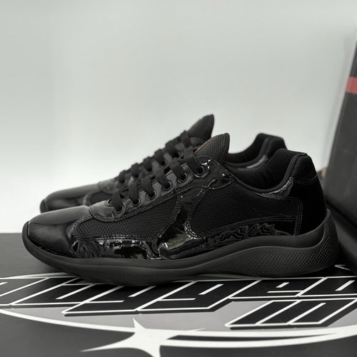 Size 10.5 UK (11.5 US) Prada Americas Cup ' Black ' | SUPER CLEAN!