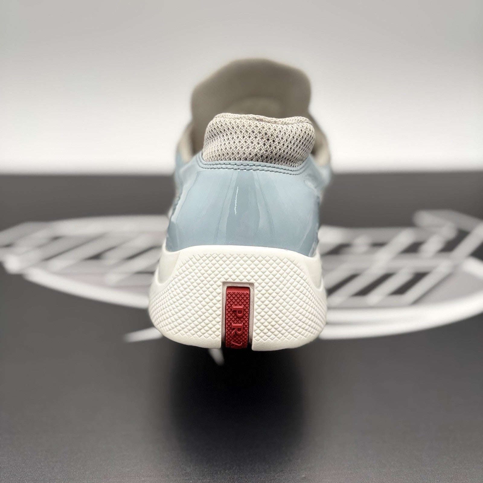 Size 9 UK (10 US) - Prada Americas Cup ' Sky Blue, White ' | GOOD CONDITION!