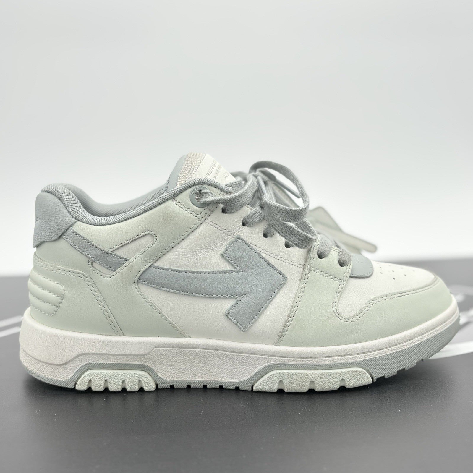 Size 41 (8 US) Off-White Out Of Office ' Mint Grey ' | GREAT CONDITION!
