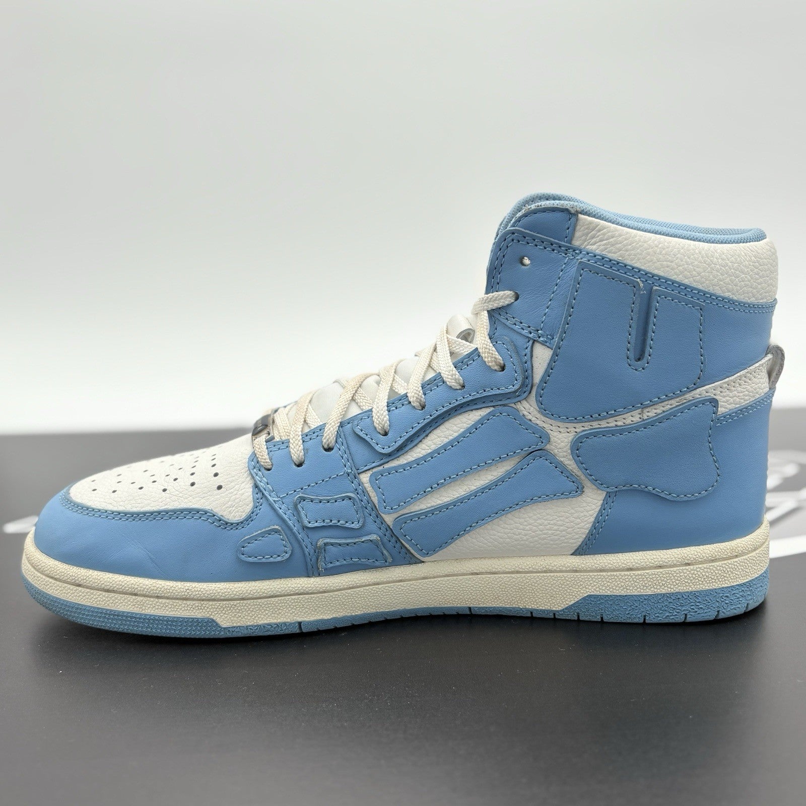 Size 44 (11 US) - Amiri Skel High Top ' Powder Blue White ' | GREAT CONDITION!