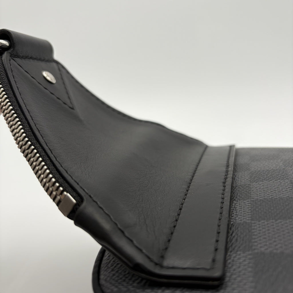 Louis Vuitton Sling Bag Damier Graphite Canvas ' Black ' | SUPER CLEAN!