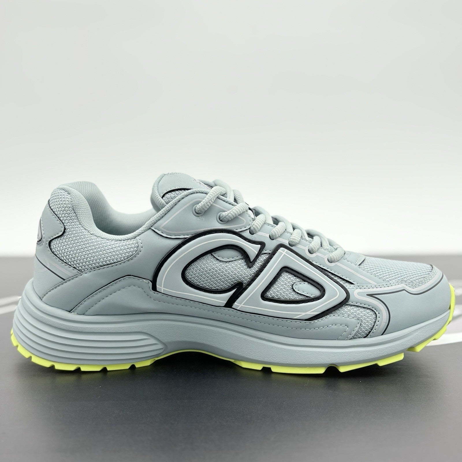 Size 41 (8 US) Dior B30 Reflective CD30 ' Blue Neon Yellow ' | EXCELLENT COND!