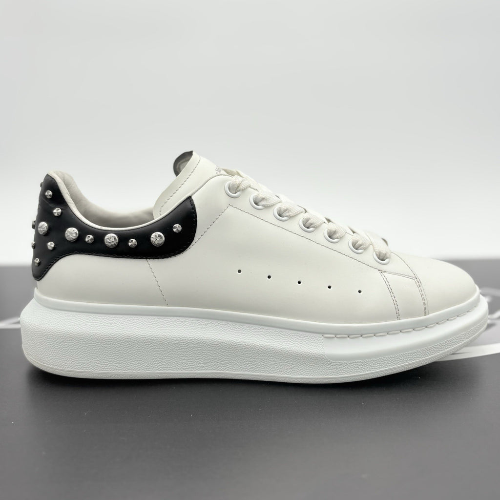 Size 45 (12 US) Alexander McQueen Studded Oversized ' White Black ' | GREAT COND