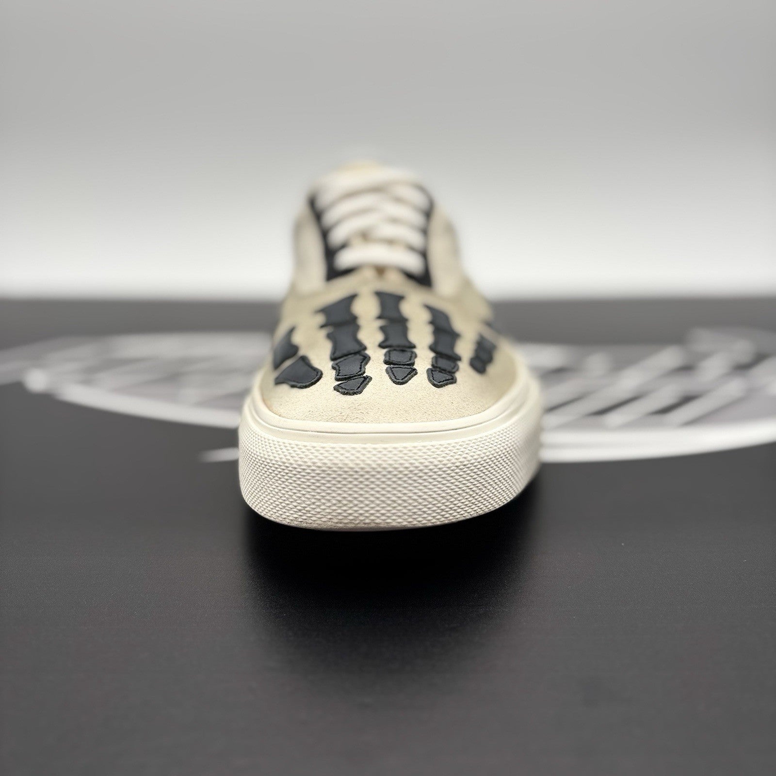 Size 42 (9 US) - Amiri Bone Slip On Skeleton Sneakers | GREAT CONDITION!