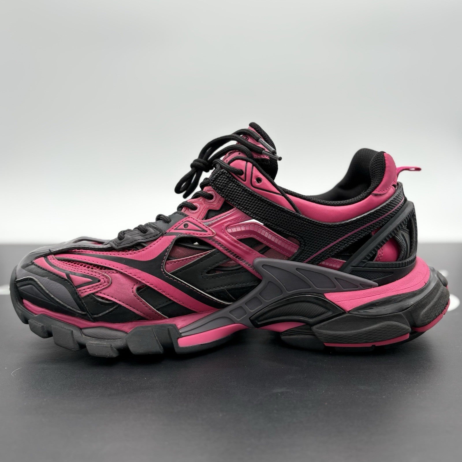 Size 44 (11 US) - Balenciaga Track 2 Trainer ' Pink Black ' | ONLY WORN ONCE!