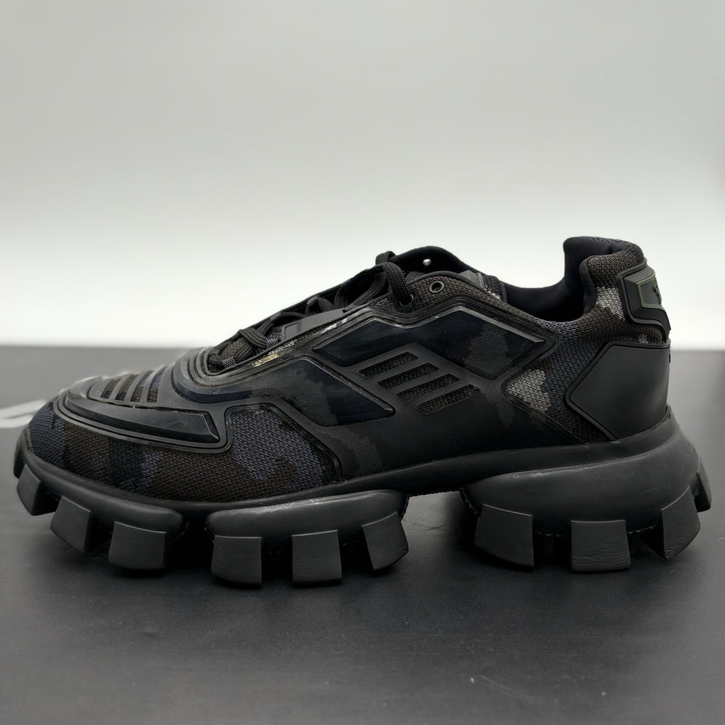 Size 11 UK (12 US) Prada Cloudbust Thunder ' Camo - Smokey Grey ' | SUPER CLEAN!