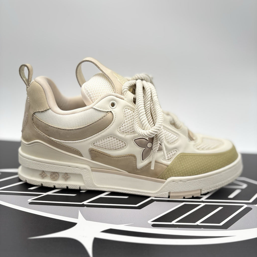 Size 10.5 LV (11.5-12 US) Louis Vuitton Skate ' White ' | GOOD CONDITION!
