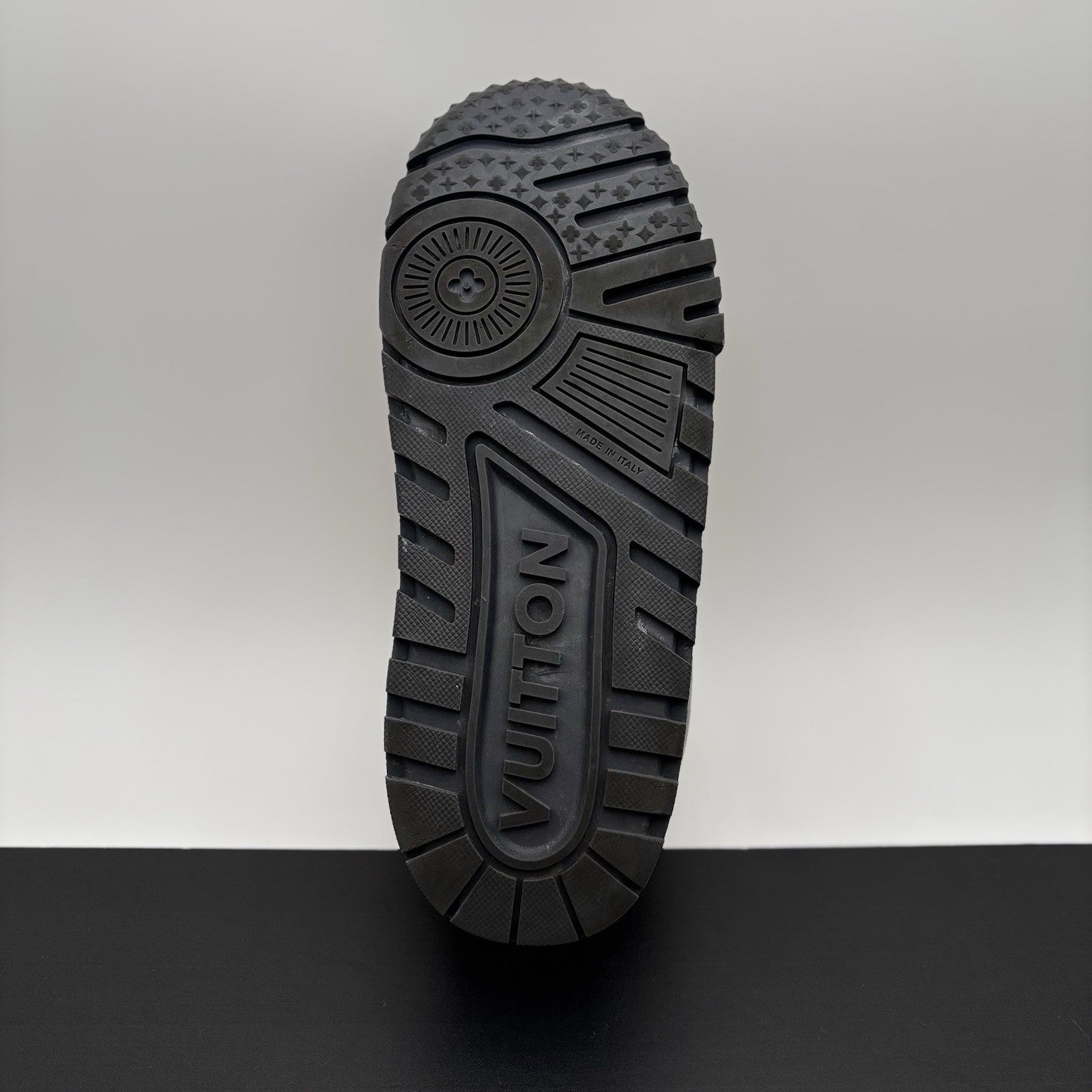 Size 10 LV (11-11.5 US) - Louis Vuitton Maxi ' Black, Orange ' | SUPER CLEAN!