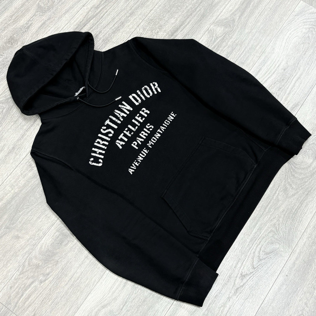 Size M - Dior Homme Atelier Hoodie ' Black ' | GREAT CONDITION!