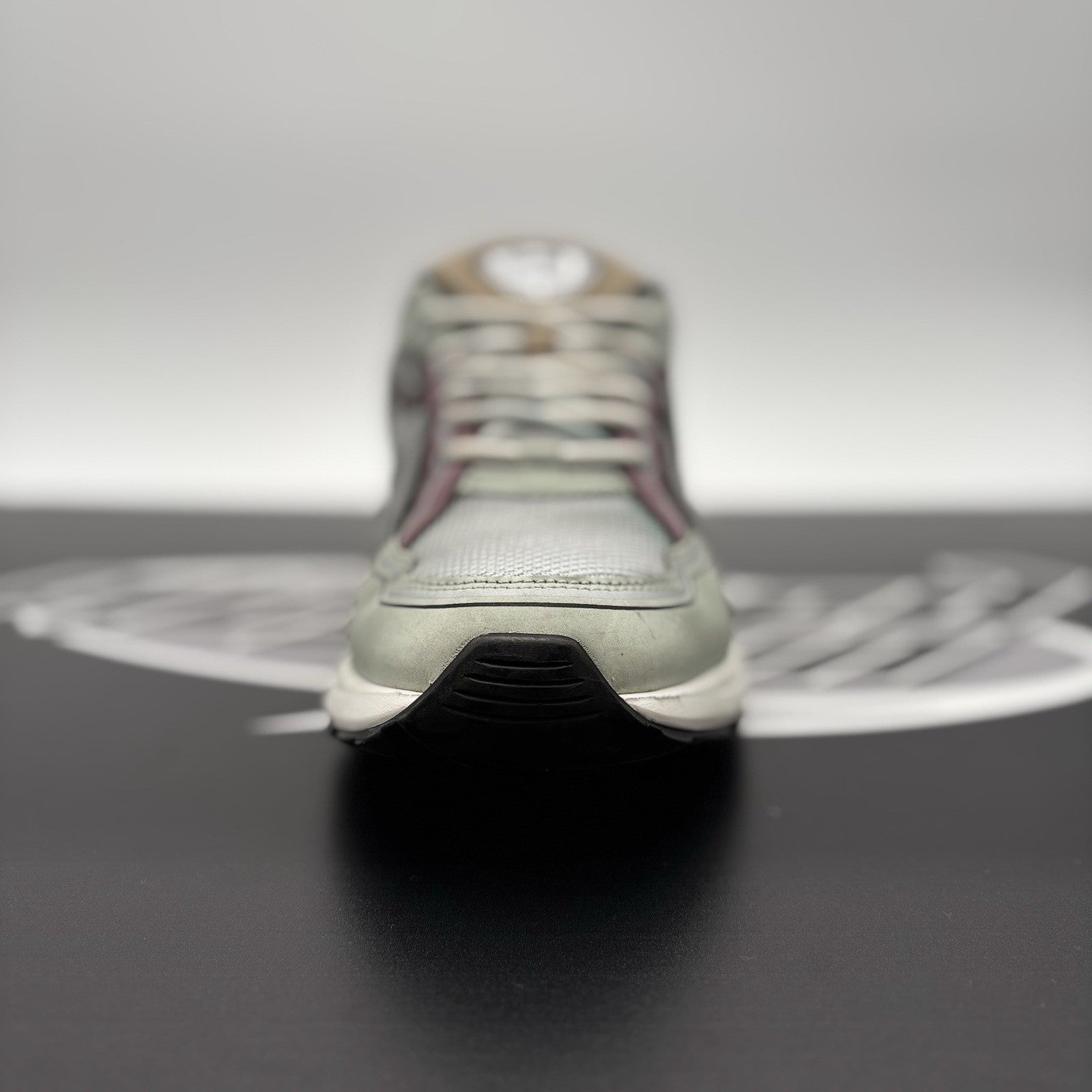 Size 44 (11 US) - Dior B30 Reflective Sneaker ' Light Green Purple ' | GOOD COND