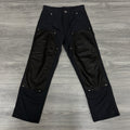 Size 30 - Chrome Hearts Leather Knee Carpenter Pants ' Black ' | WORN 1-3X
