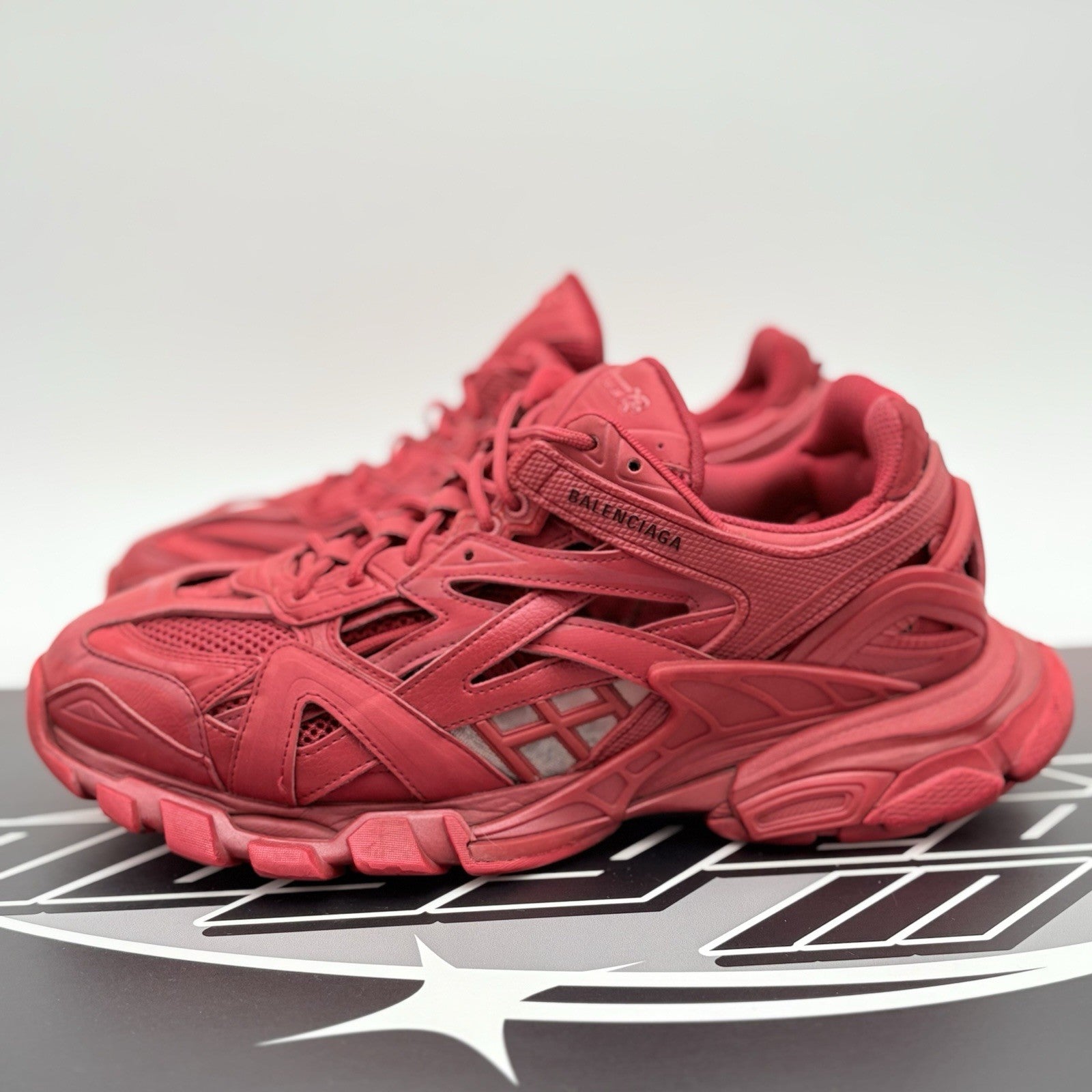 Size 44 (11 US) - Balenciaga Track.2 ' Red ' | GOOD CONDITION!