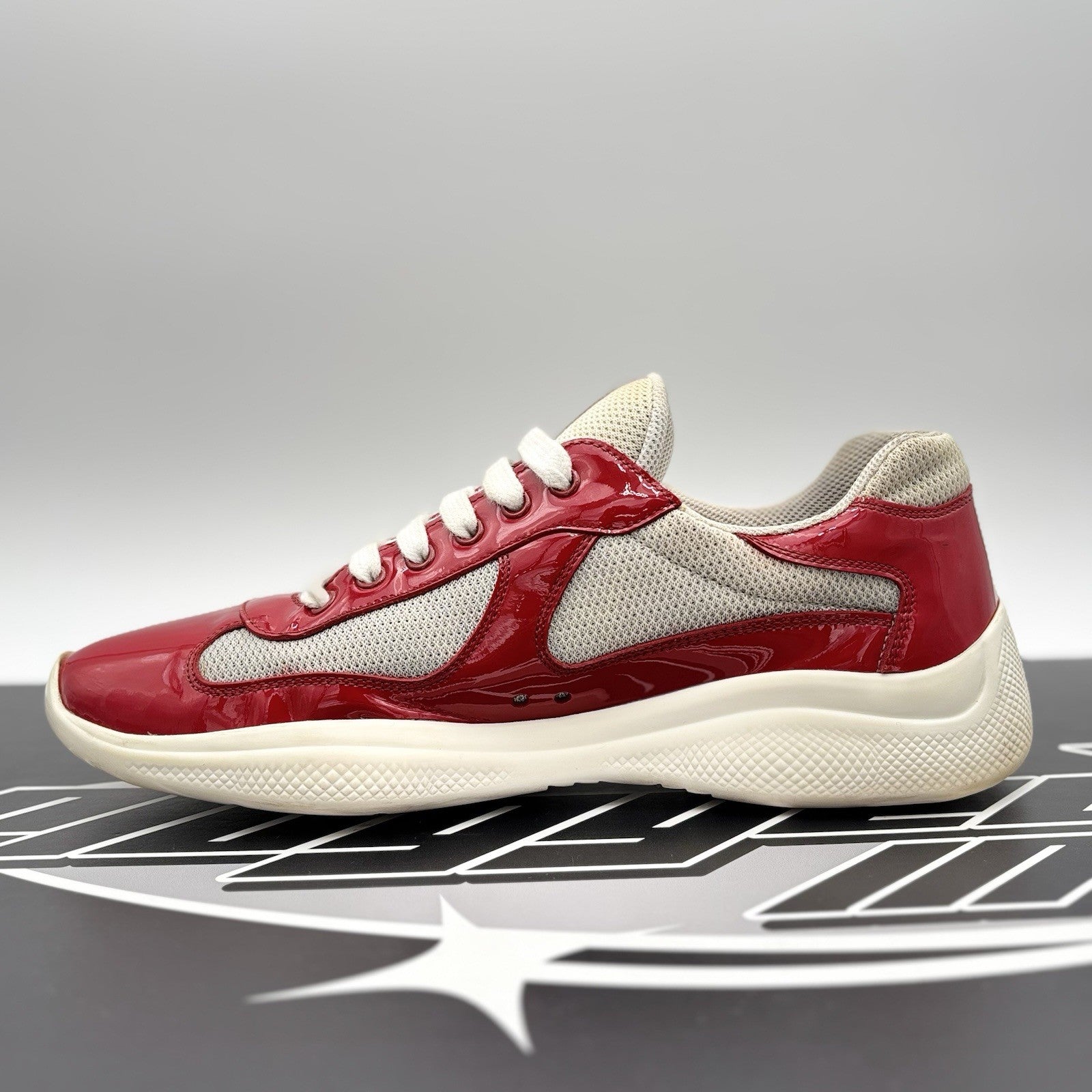 Size 9 UK (10 US) - Prada Americas Cup ' Red, White '