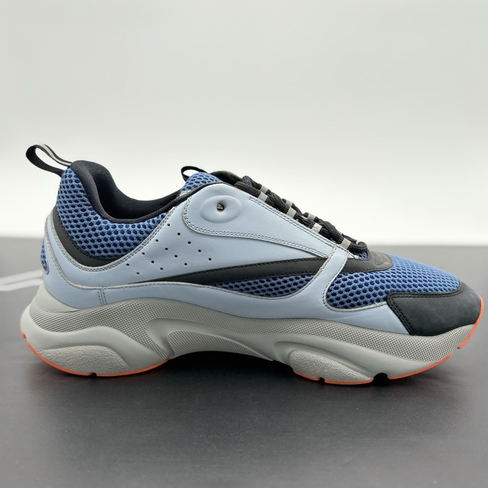 Size 45 (12 US) Dior B22 Sneaker ' Light Blue Orange ' | GOOD CONDITION!