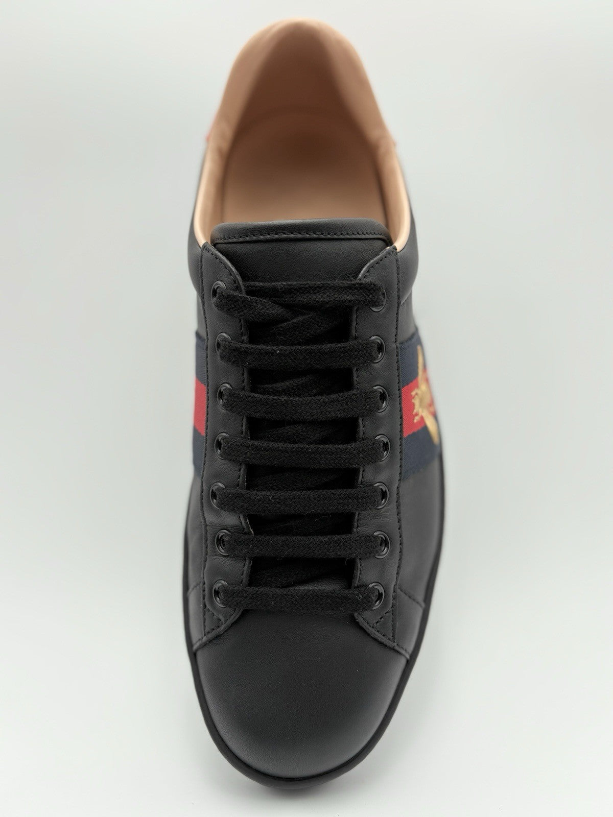 Size 9 G (9.5 US) - Gucci Ace Embroidered Bee ' Black ' | GREAT CONDITION!