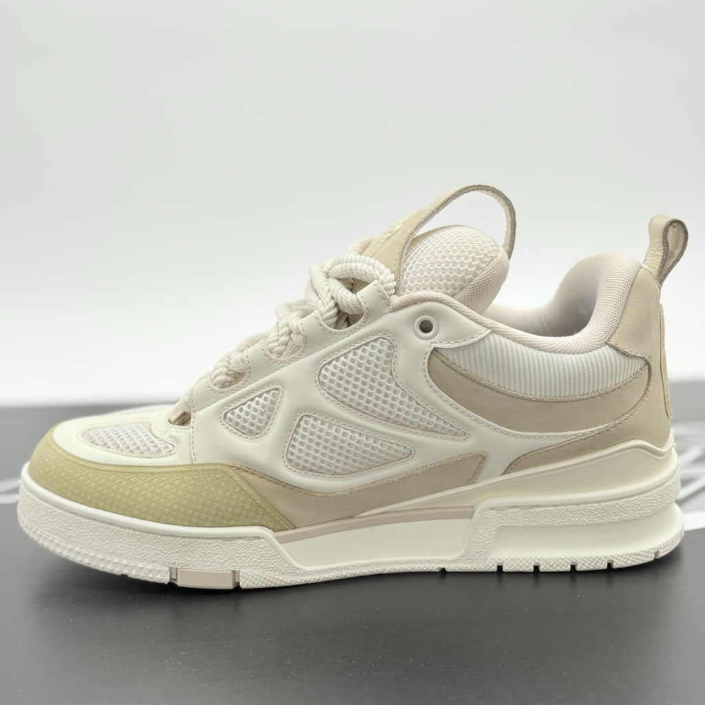 Size 7 LV (8-8.5 US) - Louis Vuitton Skate ' Beige White ' | GREAT COND!