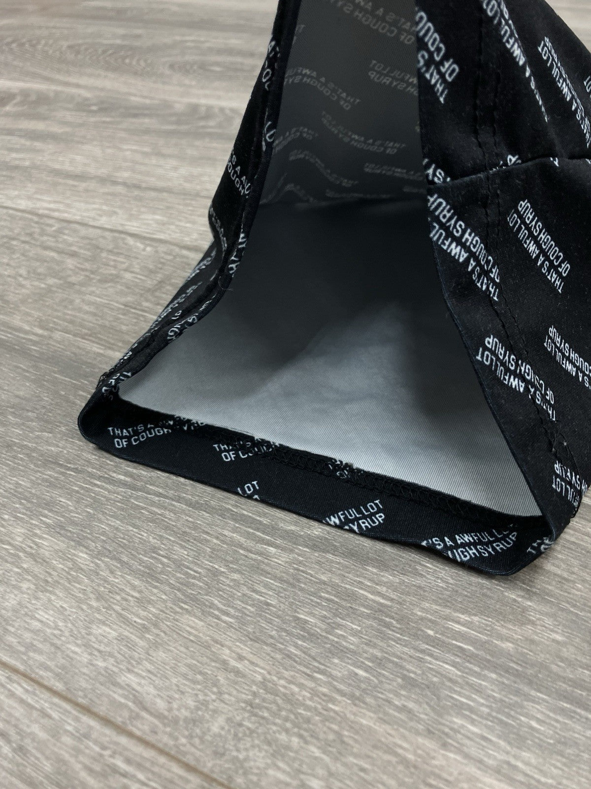 Thats A Awful Lot Of Cough Syrup Neck Scarf ' Black, White ' | BRAND NEW!