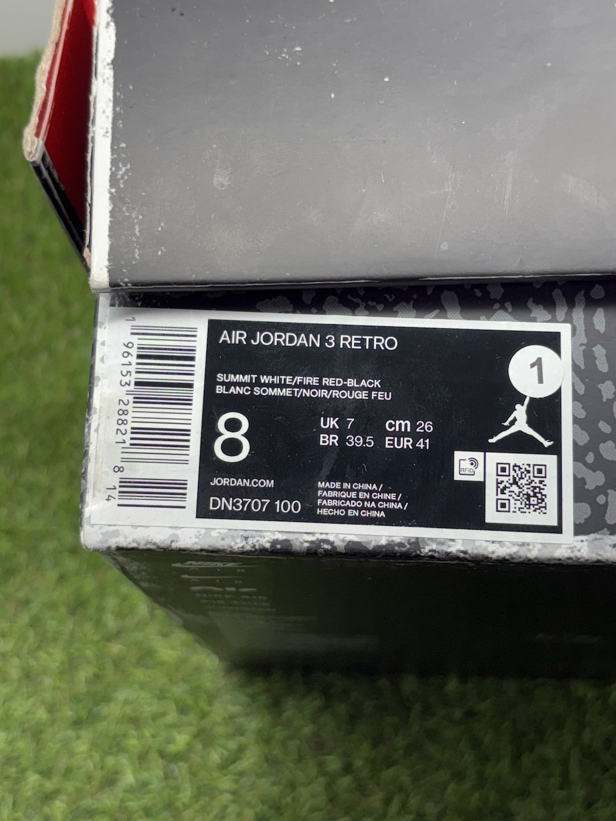 Size 8 - Air Jordan 3 Retro Mid ' White Cement Reimagined ' | SUPER CLEAN!