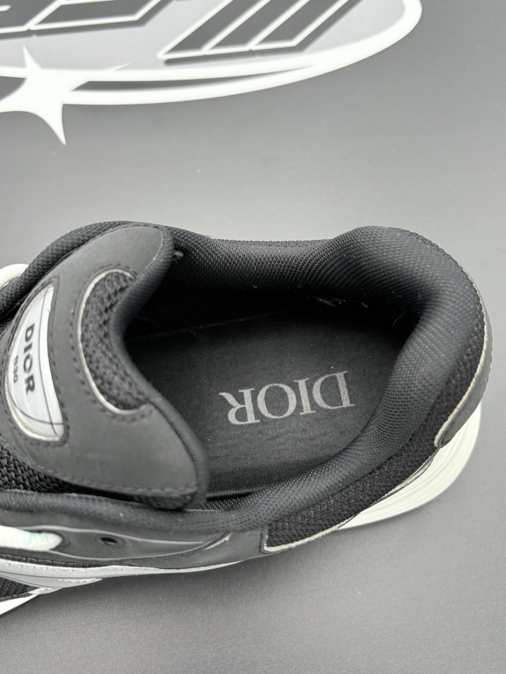 Size 44 (11 US) - Dior B30 ' Black White ' | GOOD CONDITION!