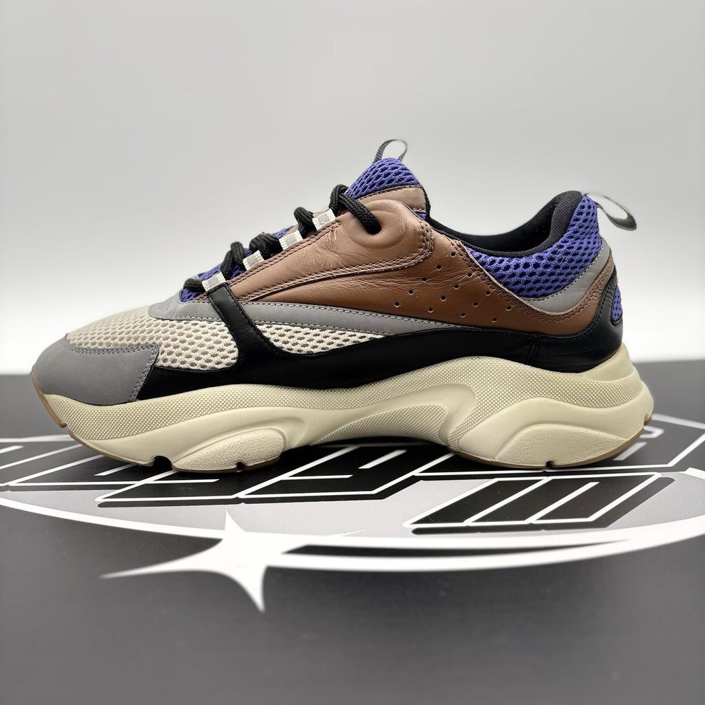 Size 45 (US 12) - Dior B22 Sneaker ' Coffee Violet ' | GOOD CONDITION!