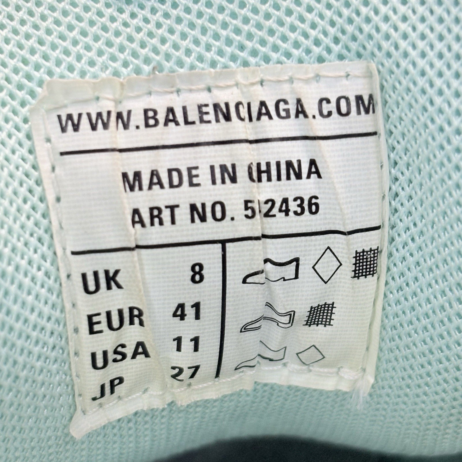 Size 41 - Balenciaga Track ' Mint ' | GREAT CONDITION!