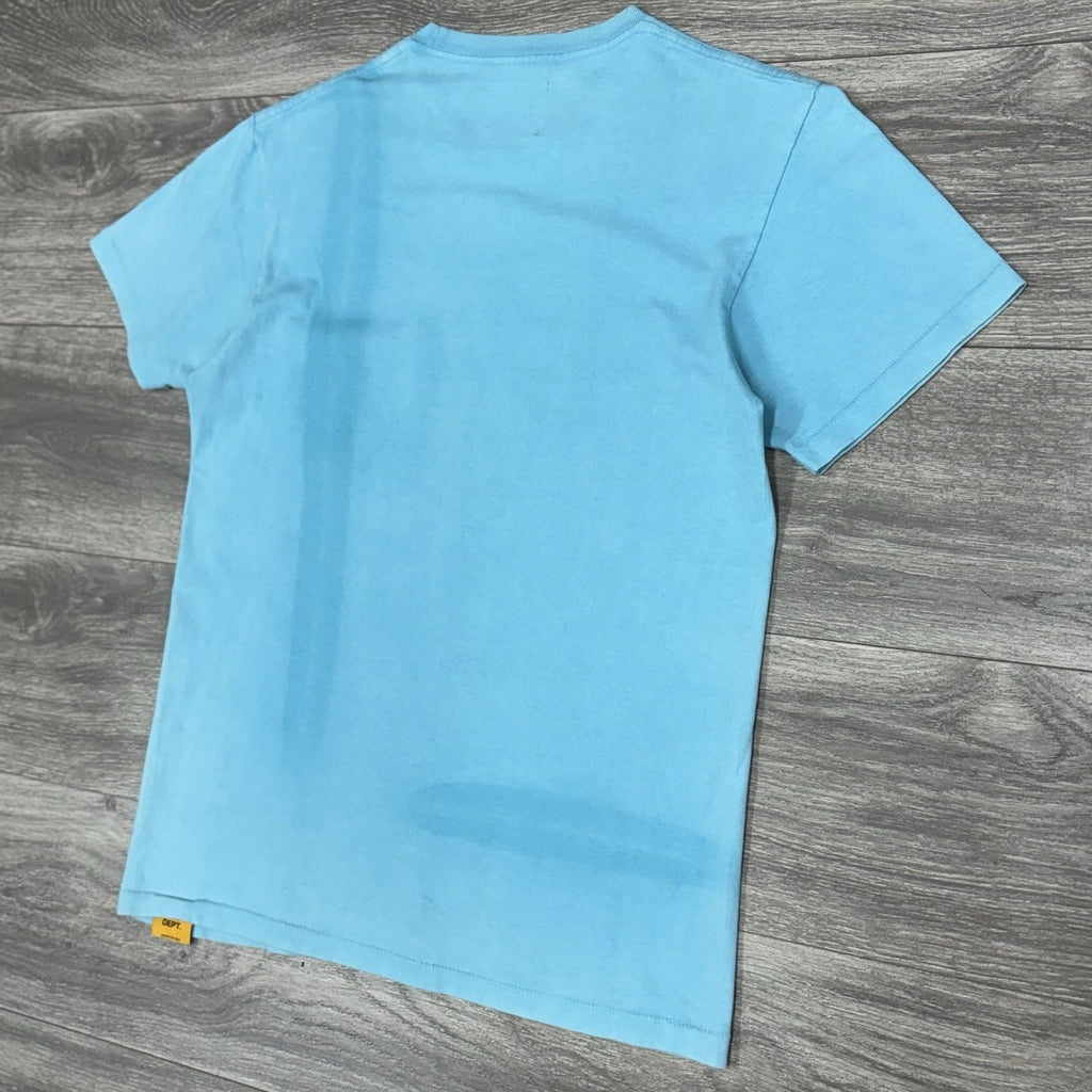 Size Small - Gallery Dept. Vintage Logo Painted Tee ' Turquoise '