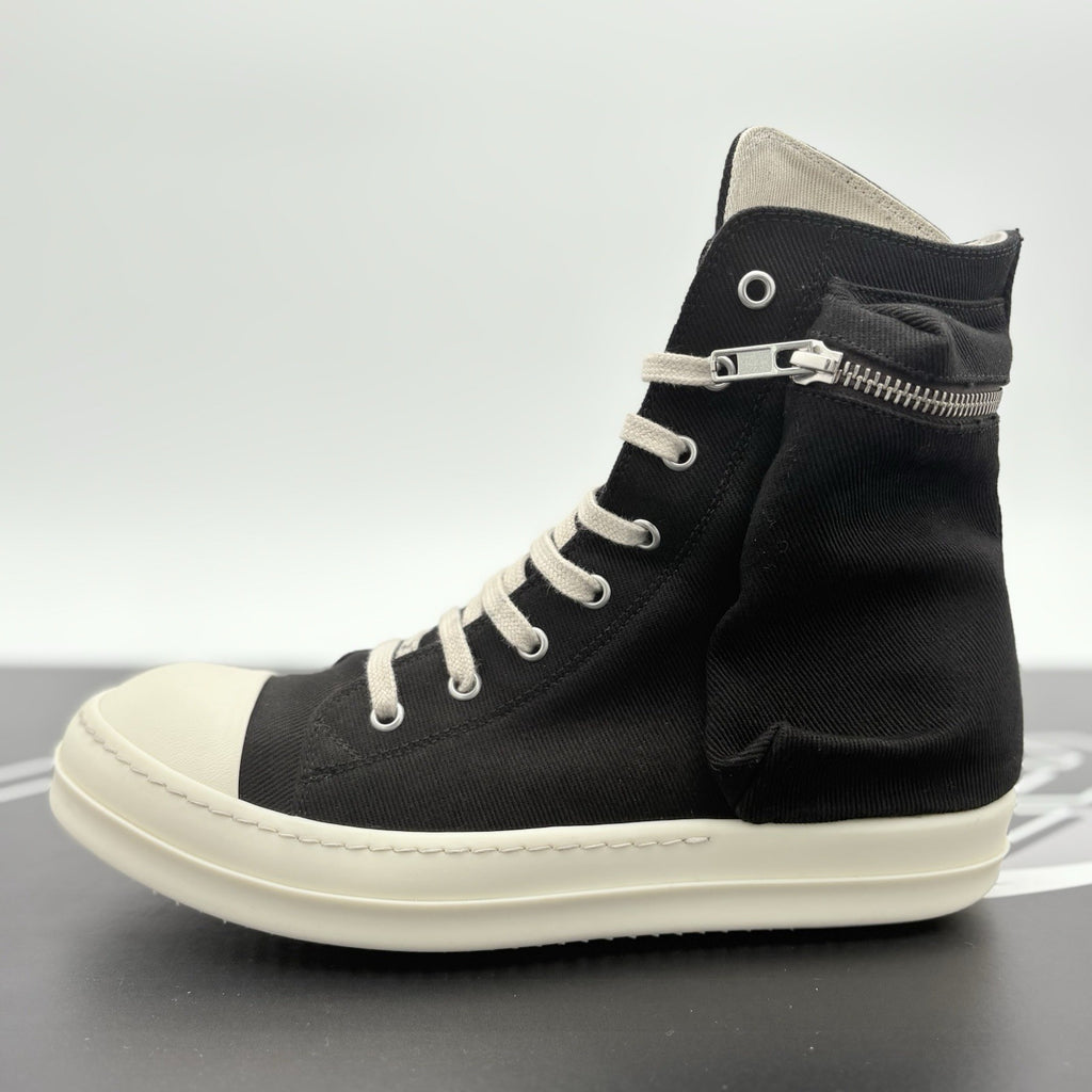 Size 40 (7 US) Rick Owens Ramones Cargo ' Black Milk ' | SUPER CLEAN!