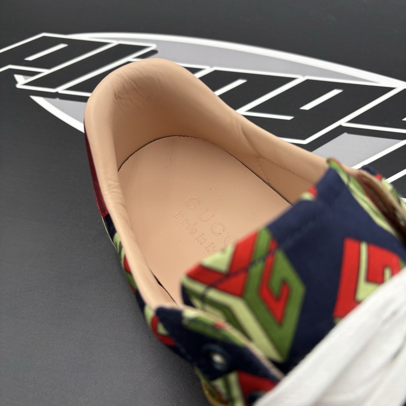 Size 6.5 G (7 US) - Gucci Ace GG Wallpaper | NEW!