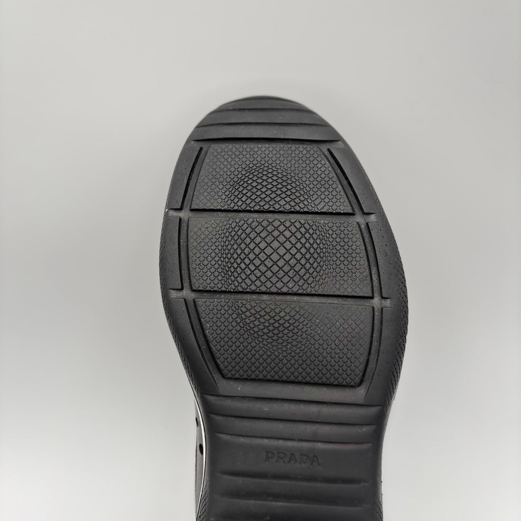 Size 8 UK (9 US) - Prada Cup High Top ‘ Black, Grey ‘