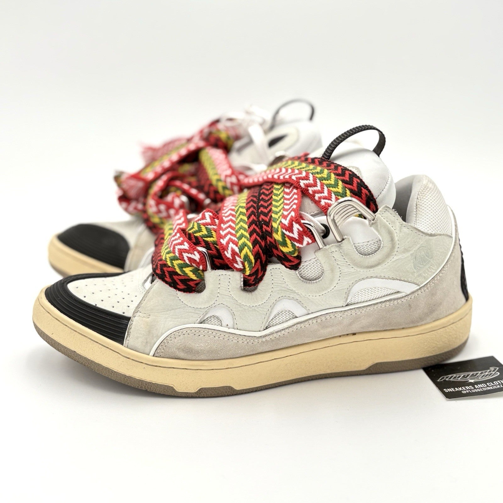 Size 43 (10 US) - Lanvin Curb Sneaker ' White ' | GREAT CONDITION!