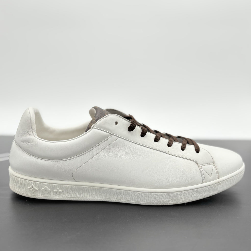 Size 10.5 LV (11.5-12 US) Louis Vuitton Luxembourg ' White ' | GOOD CONDITION!