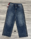 Size 33” - Ksubi X Trippie Redd Baggy Jeans With Zipper ‘ Denim ‘ | BRAND NEW!